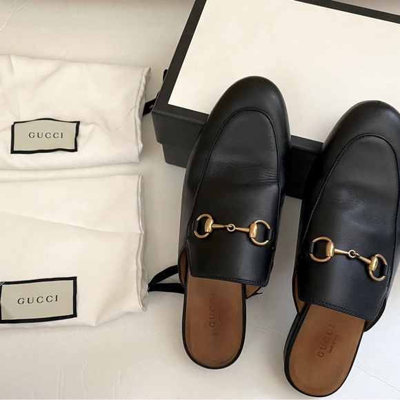 Gucci Princeton Slip-on Mule Loafers. Great Condition. Like new. Worn only 3x. - Picture 6 of 7
